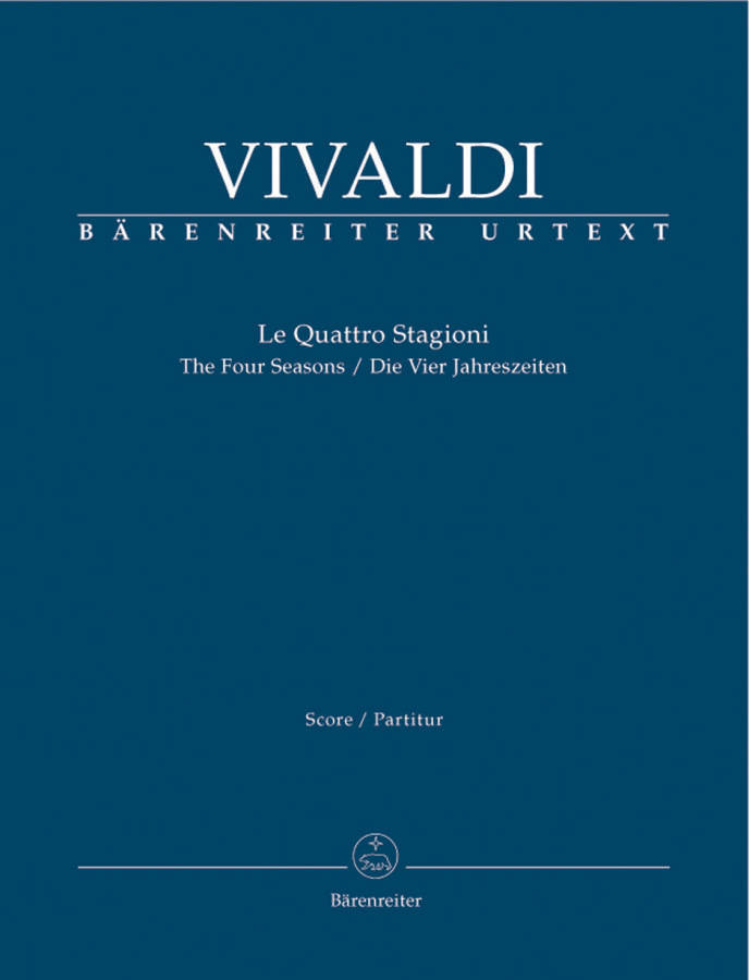 The Four Seasons - Vivaldi/Hogwood - Partition complte